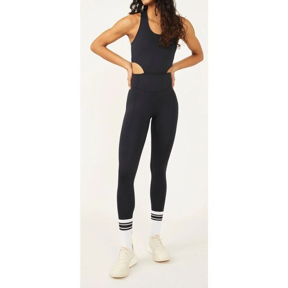 FP Movement OB1449134 Women's Sz S Black Back It Up One Piece Jumpsuit - Picture 10 of 11